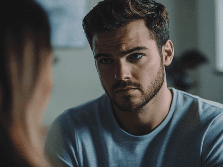 A diverse group of people in a support circle, sharing their experiences