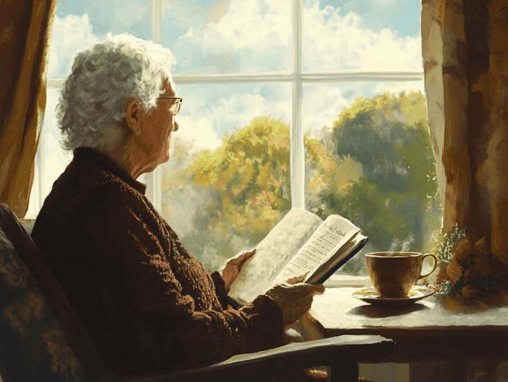 A serene image of a sunrise, symbolizing hope and new beginnings