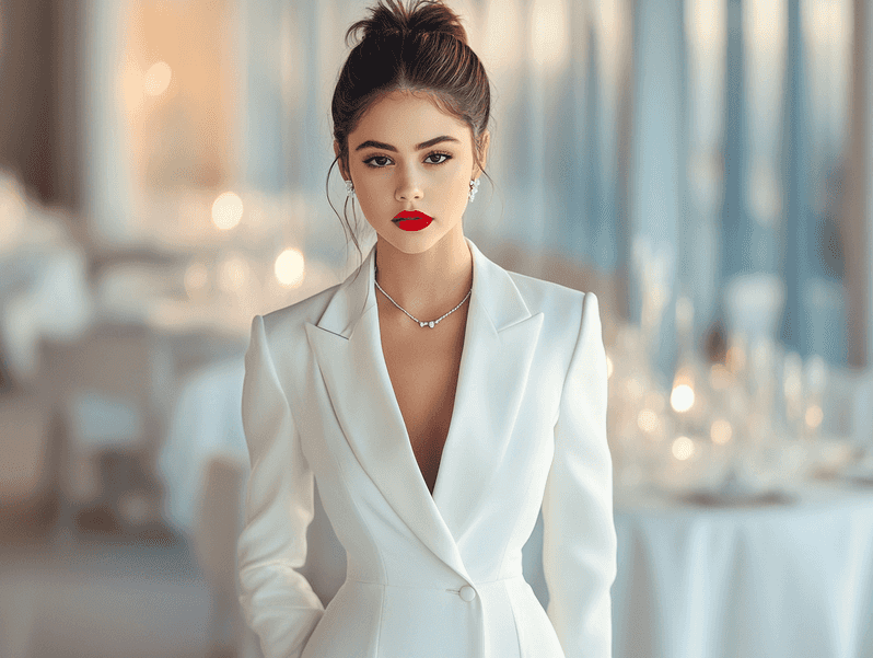 Selena Gomez in a casual yet chic street style outfit