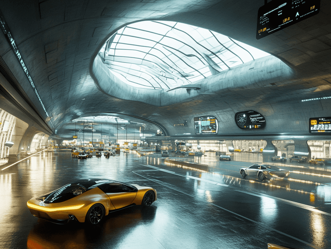 Passengers boarding a plane efficiently, showcasing streamlined operations