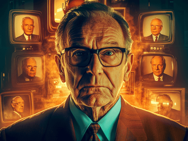 A glowing tribute to Mike Milligan, featuring a montage of his most iconic roles