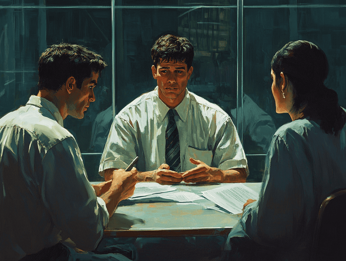 A group of people debating passionately, symbolizing the divided public opinion on the Menendez case