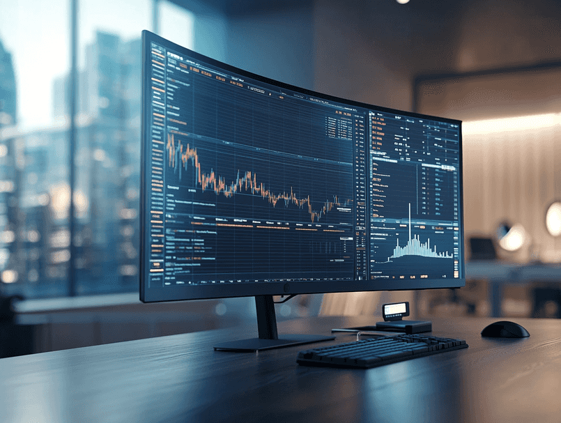 A financial advisor discussing ETF fees with a client