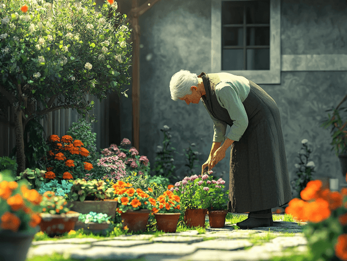 A diverse group of people celebrating life and longevity, symbolizing unity and inspiration