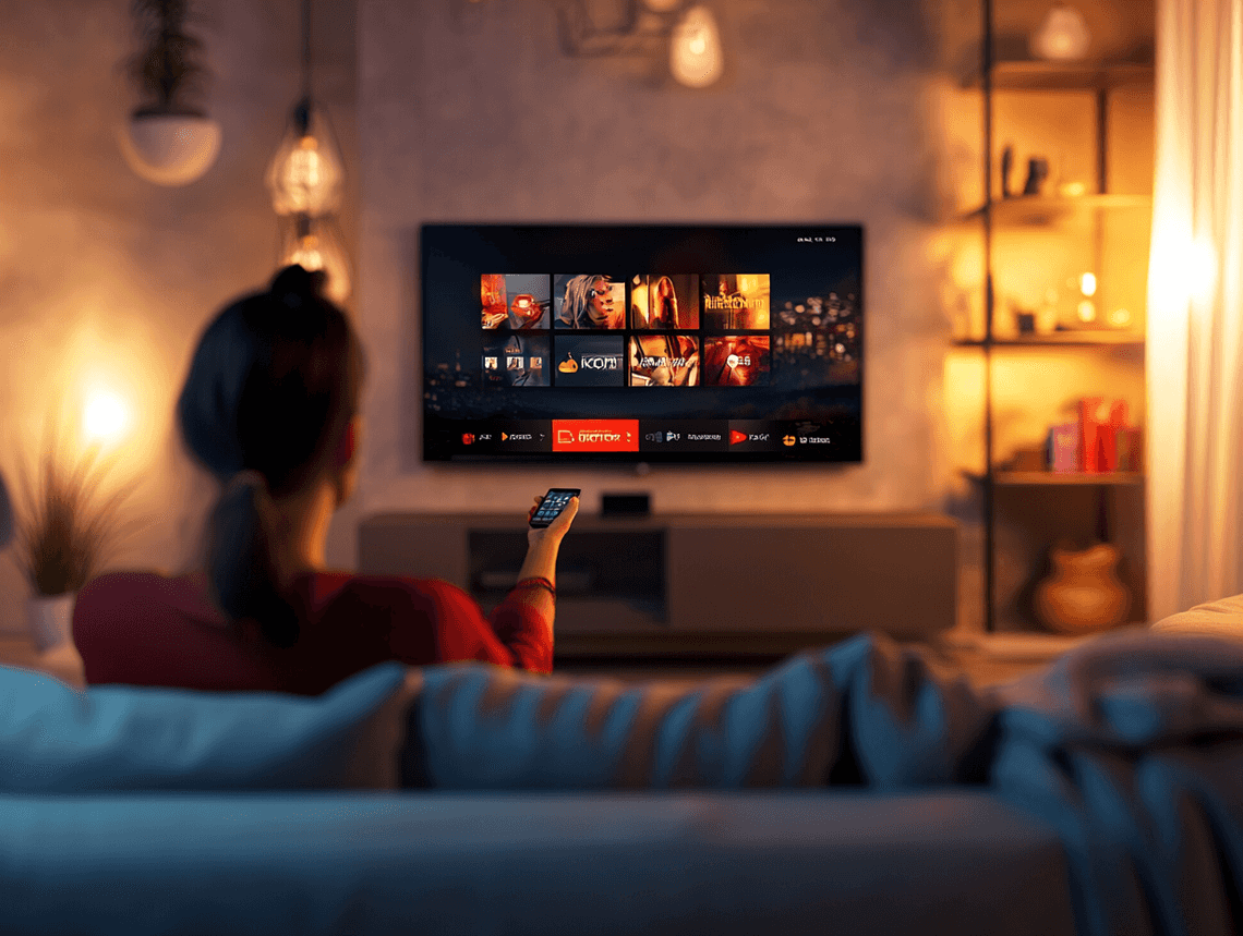 A dramatic scene from a TV show with a tense confrontation between two characters