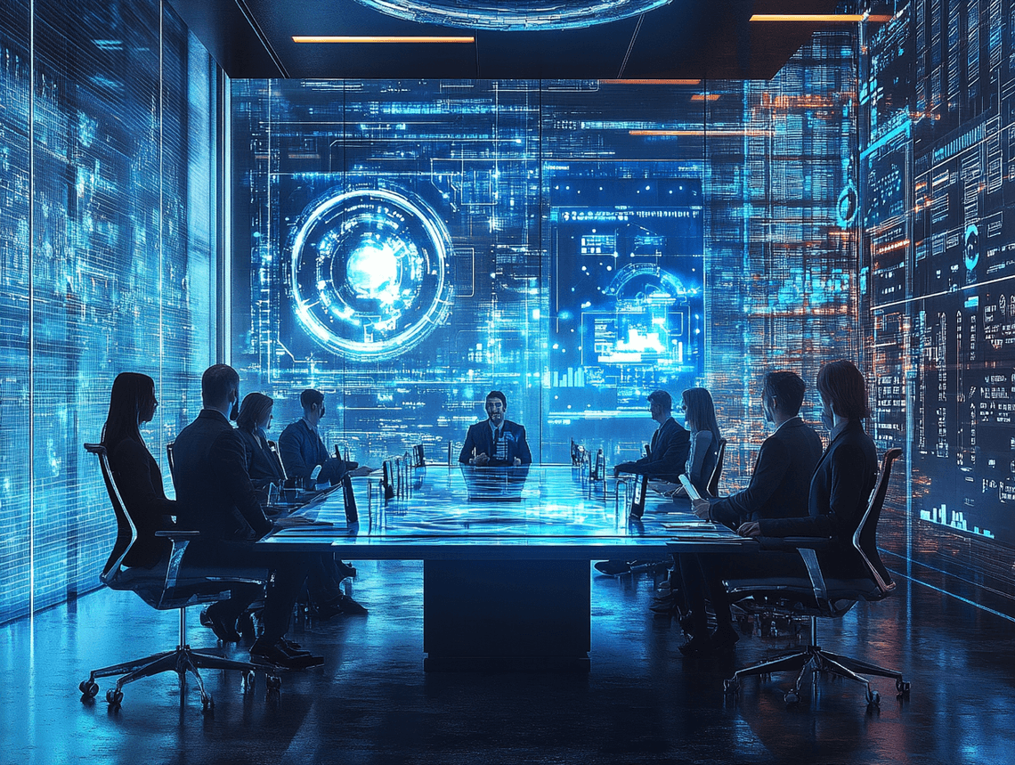 A high-tech AI interface analyzing geological data