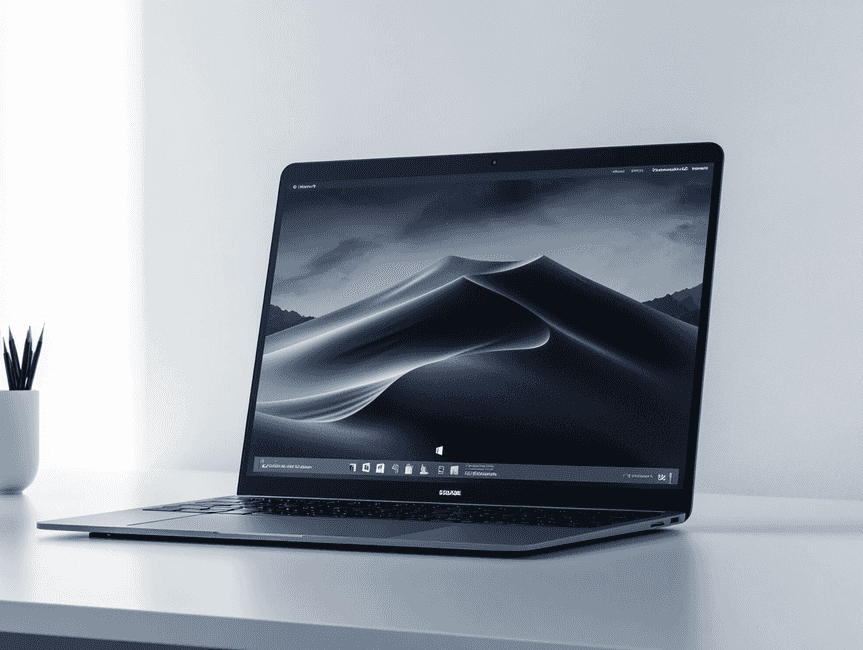 A sleek desktop interface showcasing SparkyLinux in action