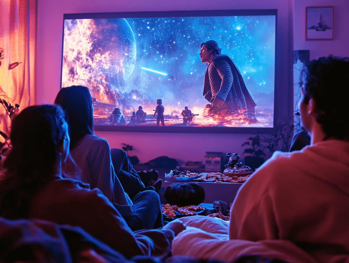 A breathtaking image of a futuristic cityscape on an alien planet with vibrant colors