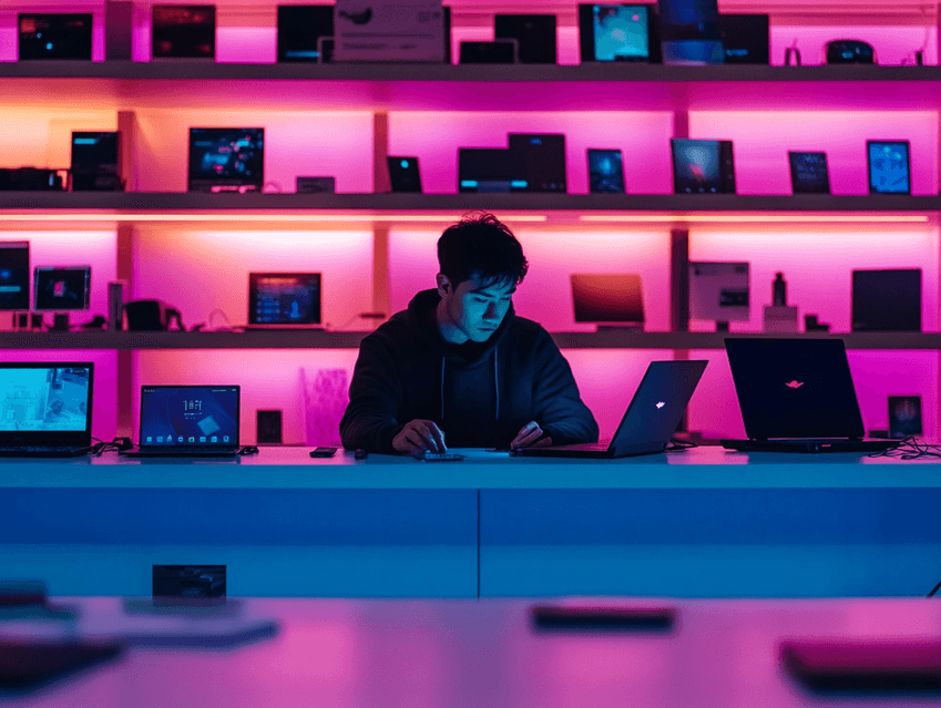 A side-by-side comparison of premium laptops