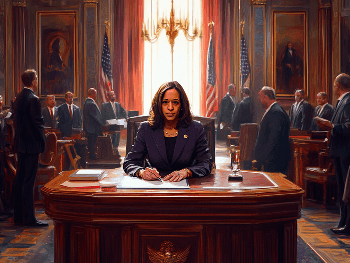 A tense moment in Congress during the certification process